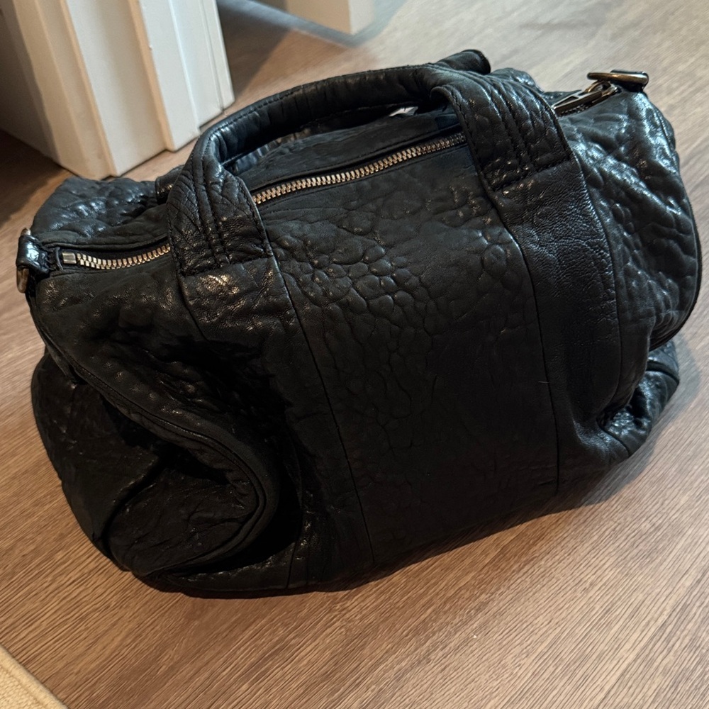 Alexander Wang Black Textured Bag